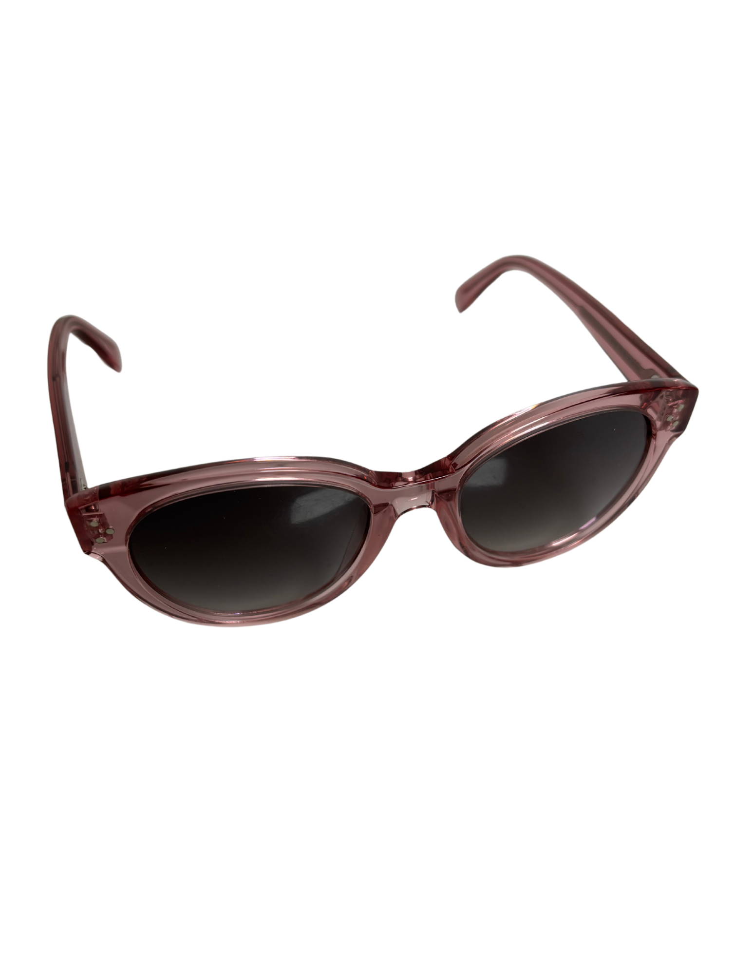 Celine Pre-owned Rose Acetate Cat Eye Sunglasses with Box and Soft Case